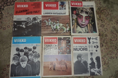 Viikko Sanomat lehtiä 1967