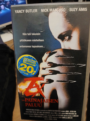 Ex painajaisen paluu vhs