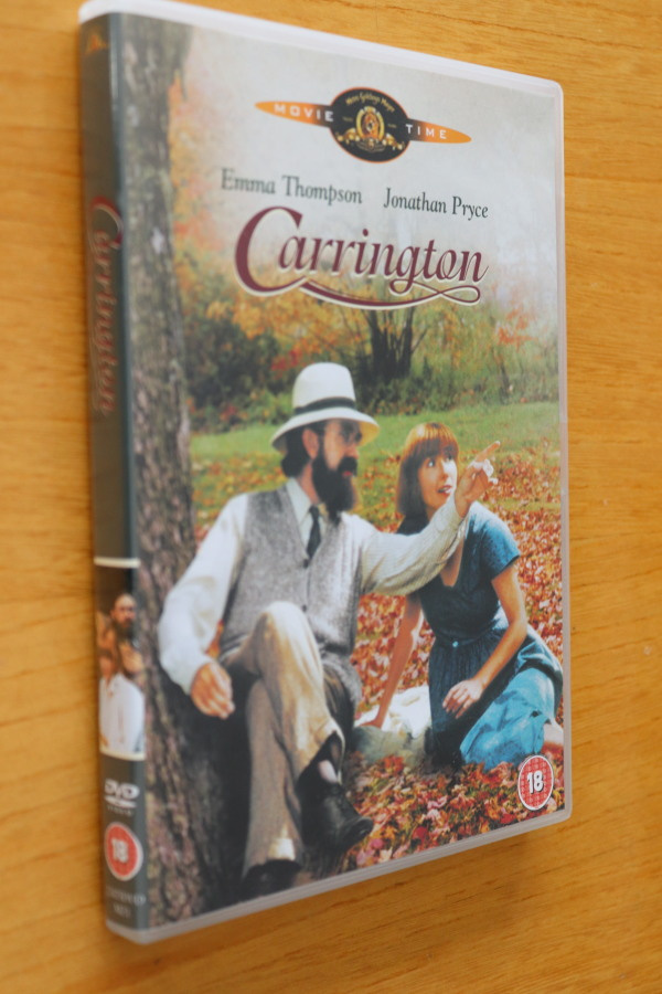 DVD Carrington (1995 Emma Thompson Jonathan Pryce ei suomit.