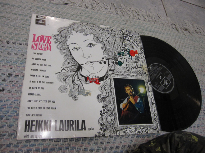 LP-LEVY: HEIKKI LAURILA : LOVE STORY
