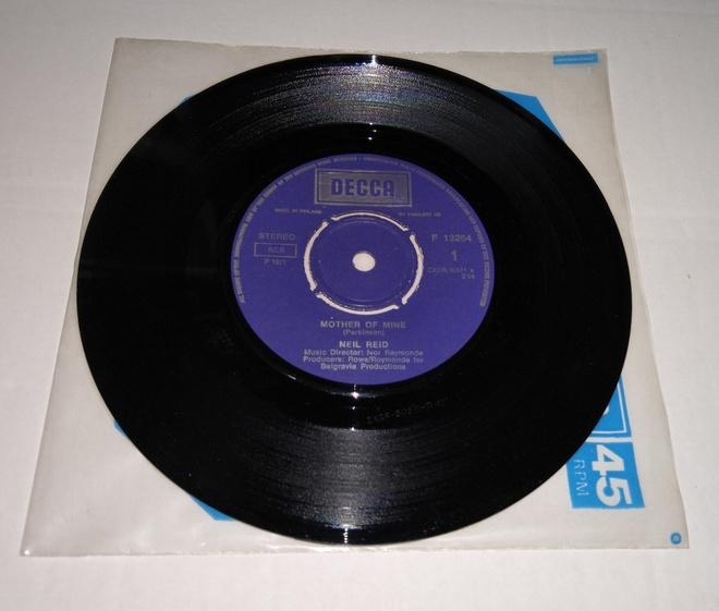 NEIL REID MOTHER OF MINE / IF I COULD WRITE A SONG 7" SINGLE