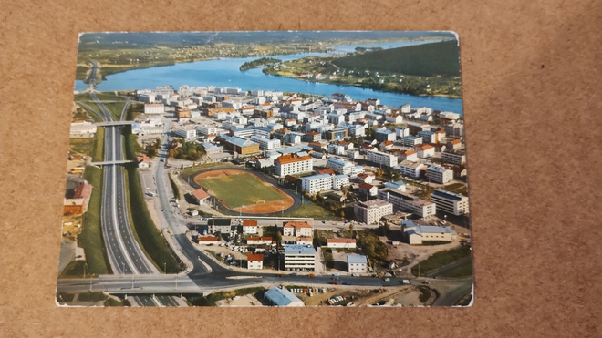 Rovaniemi Ilmakuva - Postikortti  Kuultokuva