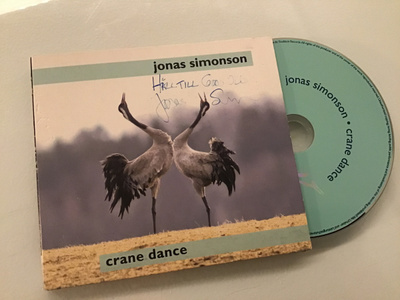 Jonas simonson . Crane dance nimmarilla CD