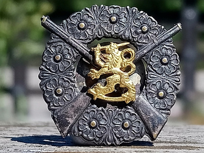 SA - Ammunta merkki. Halkaisija - 30 mm.