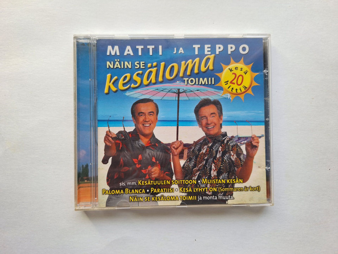 MATTI JA TEPPO - NÄIN SE KESÄLOMA TOIMII . cd
