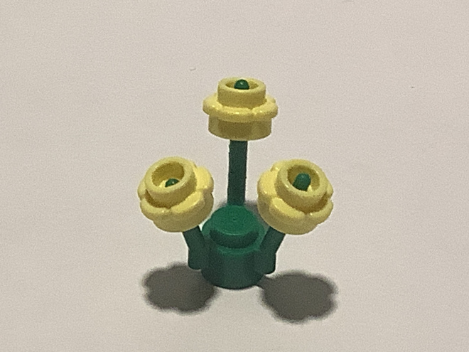 Lego kukkavarsi ja kukat