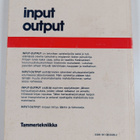 Hilkka Laukka-Sinisalo : Input-output : English with tech... - pikkukuva 2