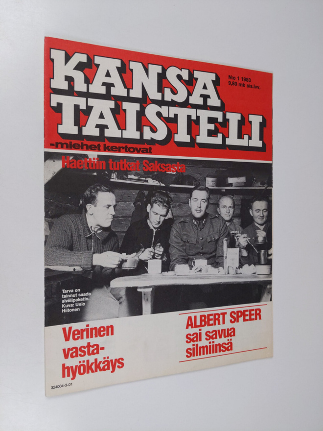 Kansa taisteli - Miehet kertovat  1/1983 : kuvauksia soti...