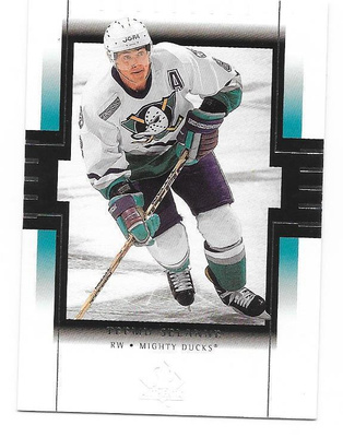 1999-00 SP Authentic #2 Teemu Selänne Anaheim Ducks