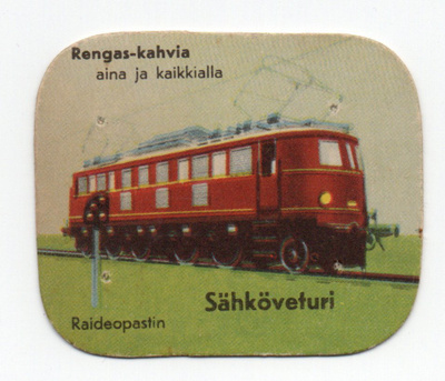 Kahvilappu SÄHKÖVETURI
