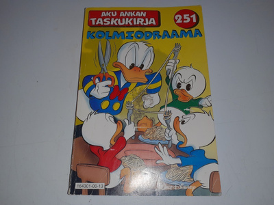 Aku Ankan taskukirja 251 Kolmiodraama