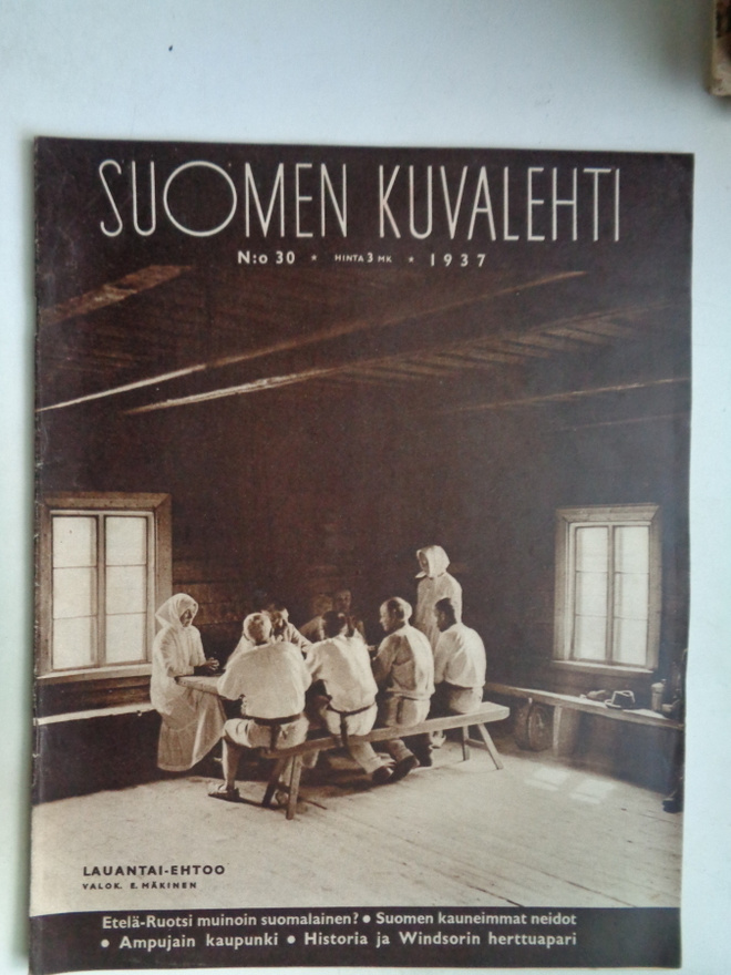 Suomen Kuvalehti Nro 30/1937 (12.11)