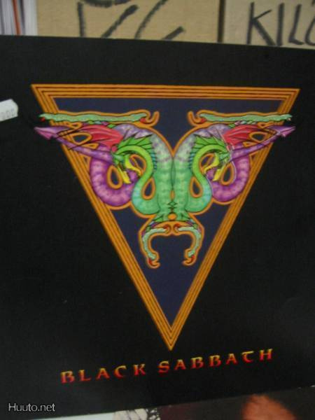 BLACK SABBATH WORLD TOUR 90-91 KIERTUEKIRJA