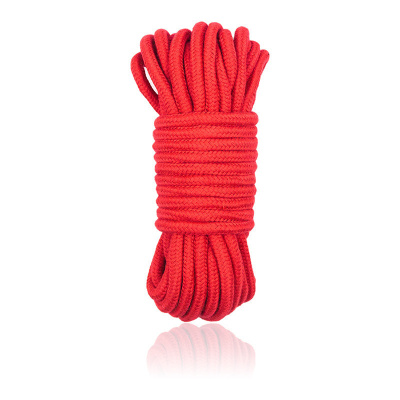 ALE! BDSM 10m shibari köysi aikuisten leikkeihin PUNAINEN