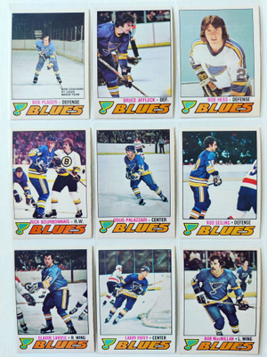 77-78 Opc - St.Louis Blues 15kpl
