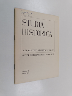 Studia historica : Oulujokilinja Karjalaisten kaukoliiken...