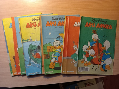 Aku Ankka lehtiä vuodelta 1995