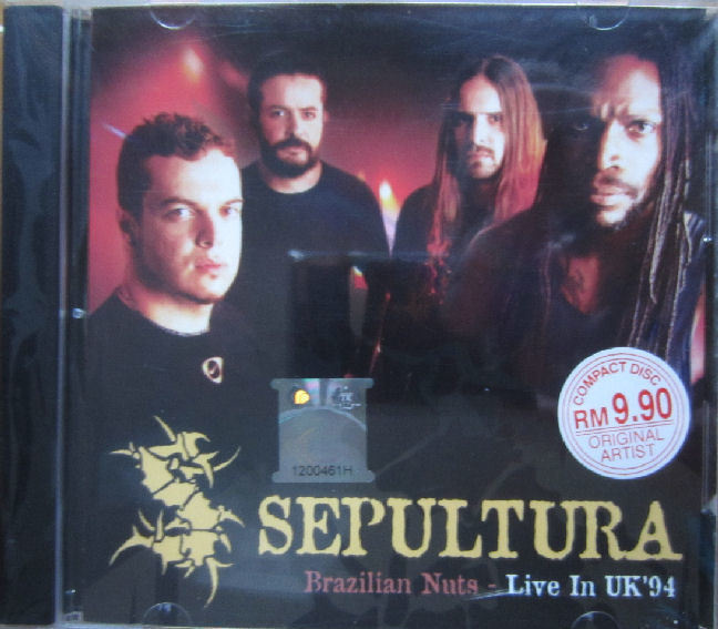 SEPULTURA: Brazilian Nuts - Live in UK `94 - CD [Asian Edit]
