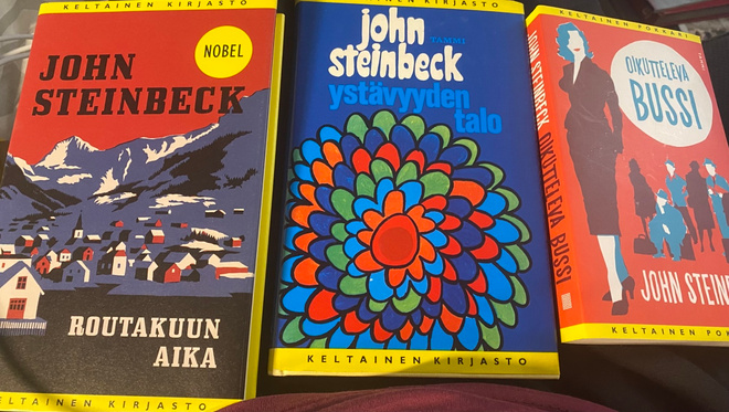 John Steinbeck x 3: Oikutteleva bussi, Ystävyyden talo…