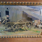 Vanha öljyväri maalaus sig. G.A - pikkukuva 4