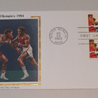USA FDC Olympic 1984 Colorano "Silk" - pikkukuva 1