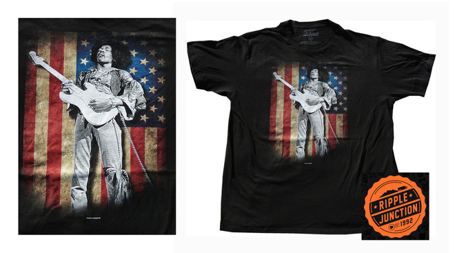 UUSI JIMI HENDRIX T-PAITA (XL) - HYVINKÄÄ