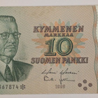 10 Markkaa 1980 tähti D0367874 - pikkukuva 1