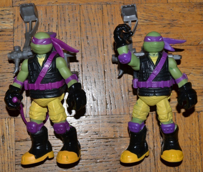 Turtles Mutagen Ooze Scoopin' Donnie -figuuri 2kpl (2012)