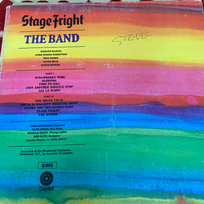 THE BAND: State Fright * UK 1970