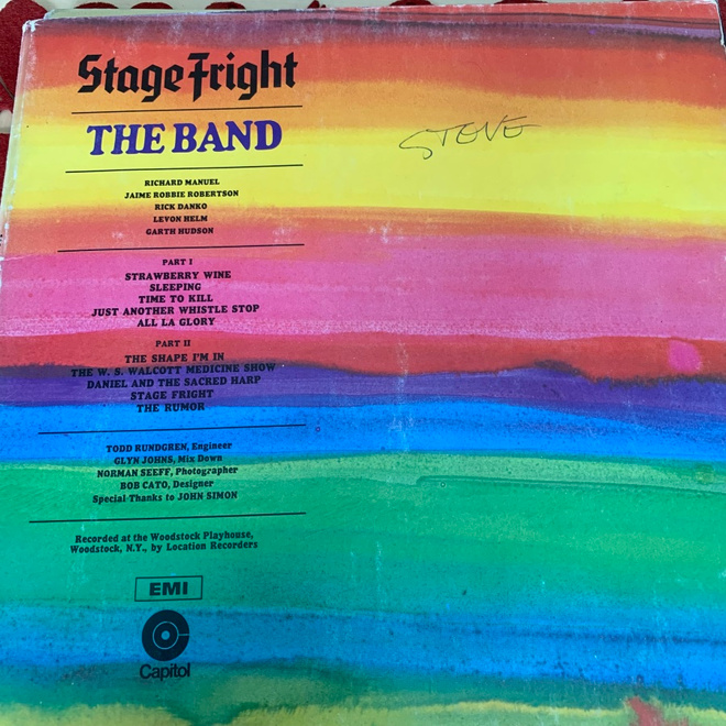 THE BAND: State Fright * UK 1970