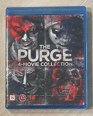 Puhdistuksen yö (The Purge) 1-4 (2013-2018) Blu-ray (UUSI)