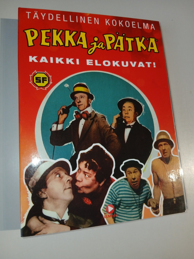 DVD Pekka ja Pätkä Kokoelma (1 puuttuu)