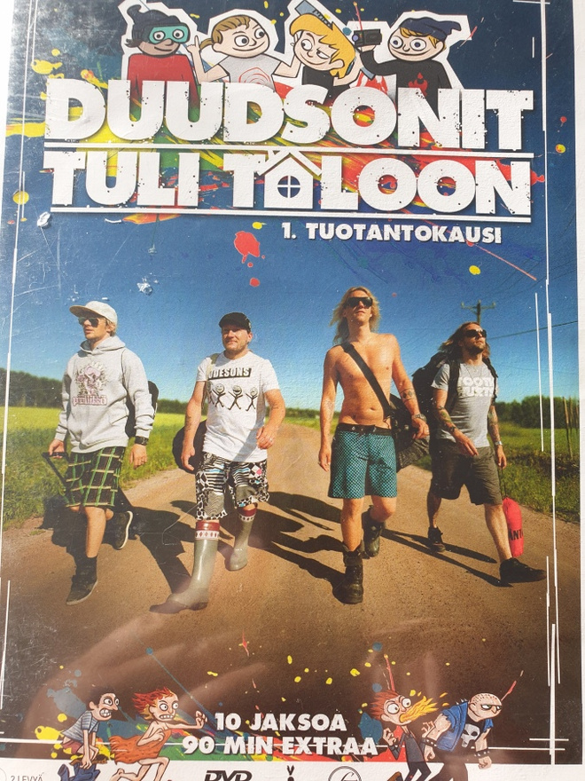 DUUDSONIT TULI TALOON 1. TUOTANTOKAUSI DVD
