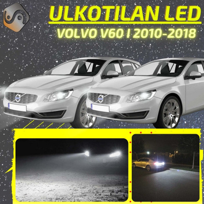 V60 I 2010-2018 Ulkoiset LED -valot