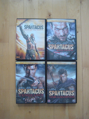SPARTACUS KAUDET 1-3 + GODS OF THE ARENA