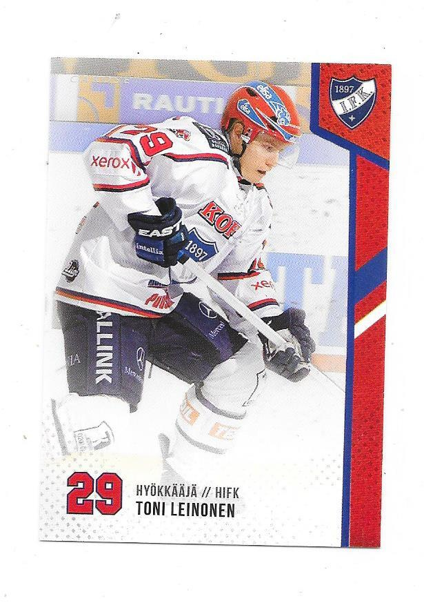 2014-15 CardSet #19 Toni Leinonen  HIFK