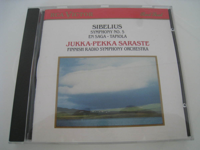 Sibelius Symphony 5 En Saga Tapiola CD  Johtaa Saraste