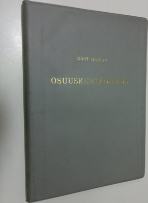 Curt Olsson : Osuuskuntaoikeus