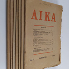 Aika vuosikerta 1916 (1-5, 8-12, puuttuu nro 6-7) - pikkukuva 1