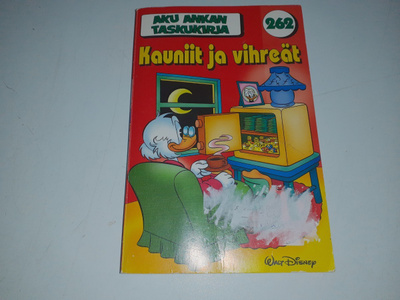 Aku Ankan taskukirja 262 Kauniit ja vihreät