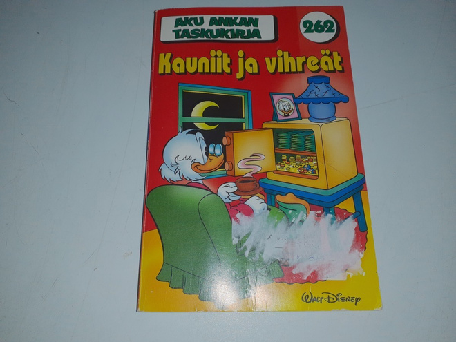 Aku Ankan taskukirja 262 Kauniit ja vihreät