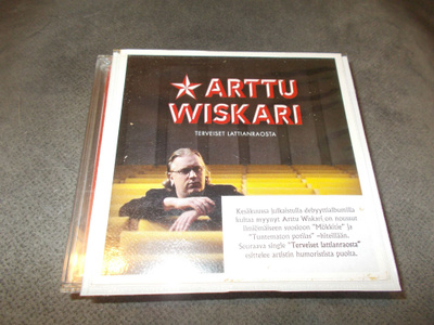 PROMO CDS ARTTU WISKARI ** TERVEISET LATTIANRAOSTA **
