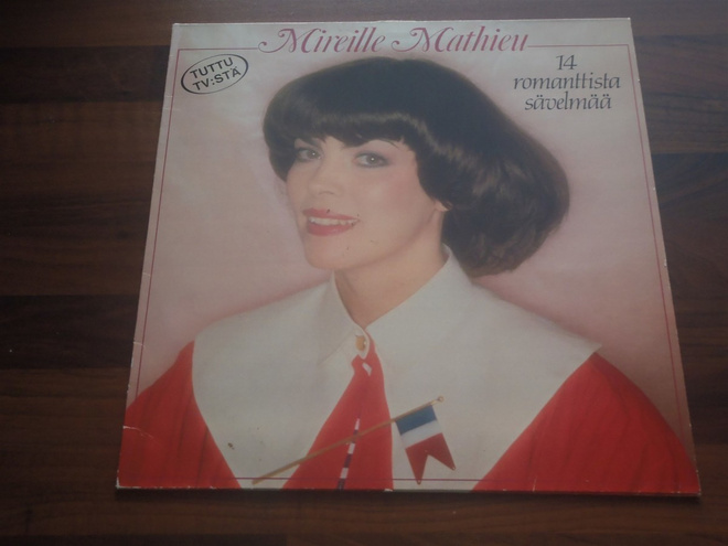 MIREILLE MATHIEU - 14 ROMANTTISTA SÄVELMÄÄ . LP