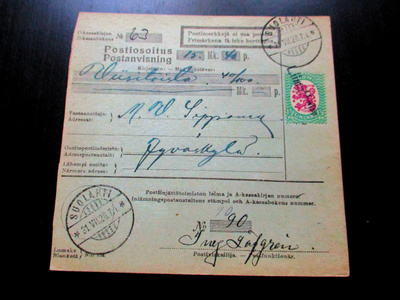 1928 Liimattala rivil postiosoituksella