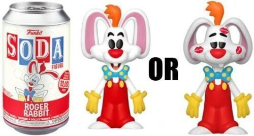 VINYL SODA ROGER RABBIT FIGURE	(70 342)	limite ed. chase. fi