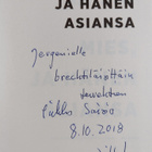 Pirkko Saisio : Mies, ja hänen asiansa (signeerattu, teki... - pikkukuva 3