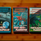 George Johansson Avaruuden Arvoitukset scifi-trilogia kirjat - pikkukuva 1