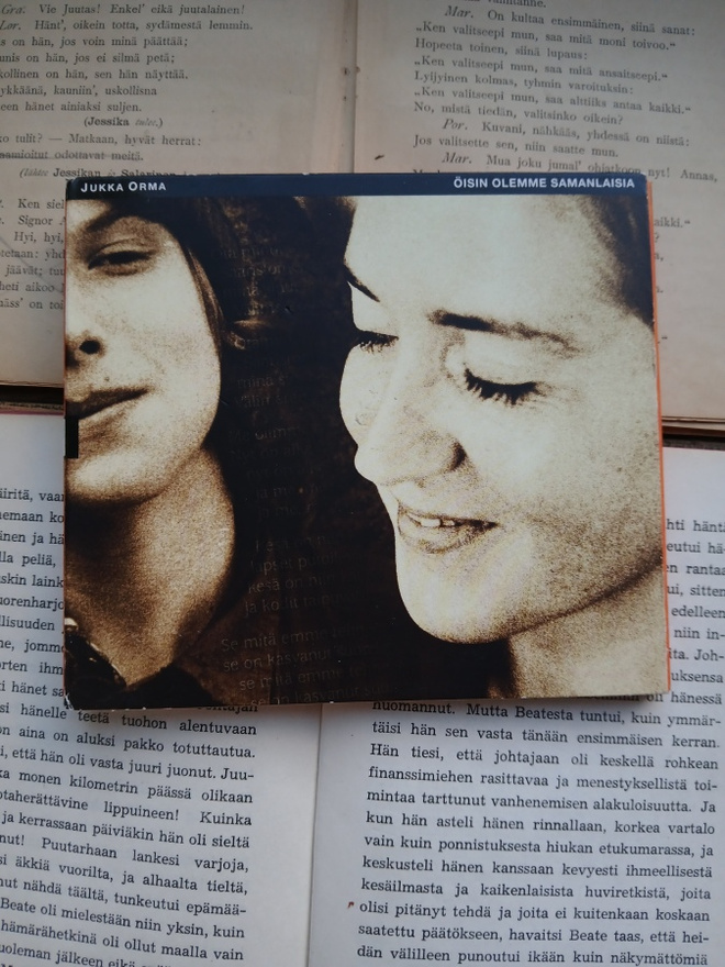 Jukka Orma - Öisin olemme samanlaisia (CD)