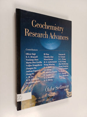 Olafur Stefansson : Geochemistry Research Advances