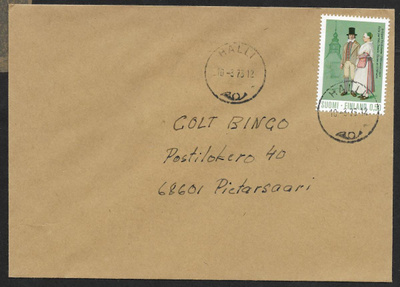 Postilähetys - Kansanpuku (LAPE 710) Halli 10.3.1973